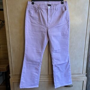 Lilac Flared Jeans